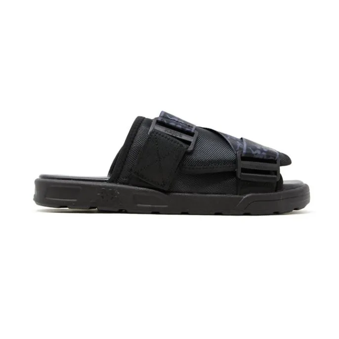 222 Banda Mitel 1 Sandals 8211 Black Grey Dk Black Grey Dk Footwear Kappa Sandals