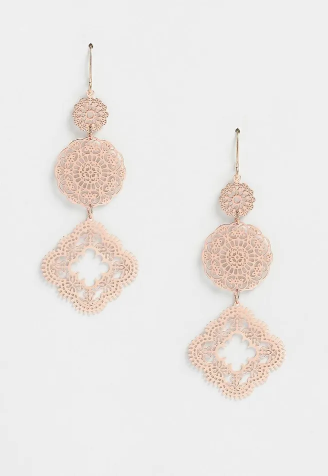 3 Tier Drop Earrings Women Maurices Jewelry
