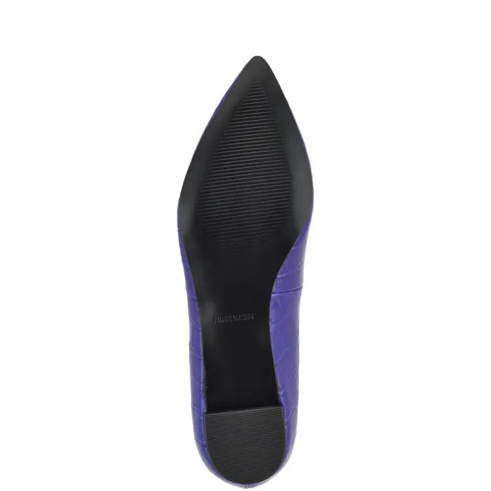 Abay Smoking Flats Purple Women Nine West Flats