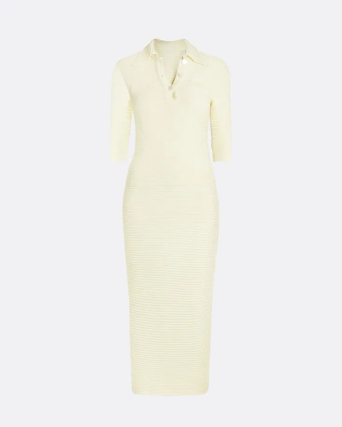 Akilah Ivory Crochet Dress Ivory Icons Safiyaa Women