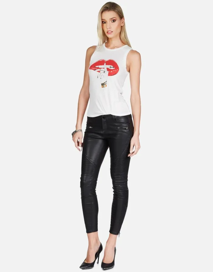 Ashlin XO Shh Lip Milk Women Lauren Moshi Tanks