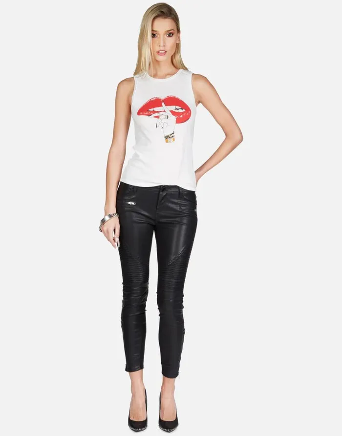 Ashlin XO Shh Lip Milk Women Lauren Moshi Tanks