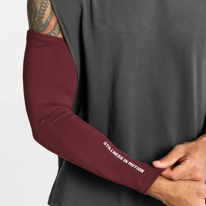 ASRV Gloves and Sleeves Men WarpFlexx Arm Sleeve Crimson Red