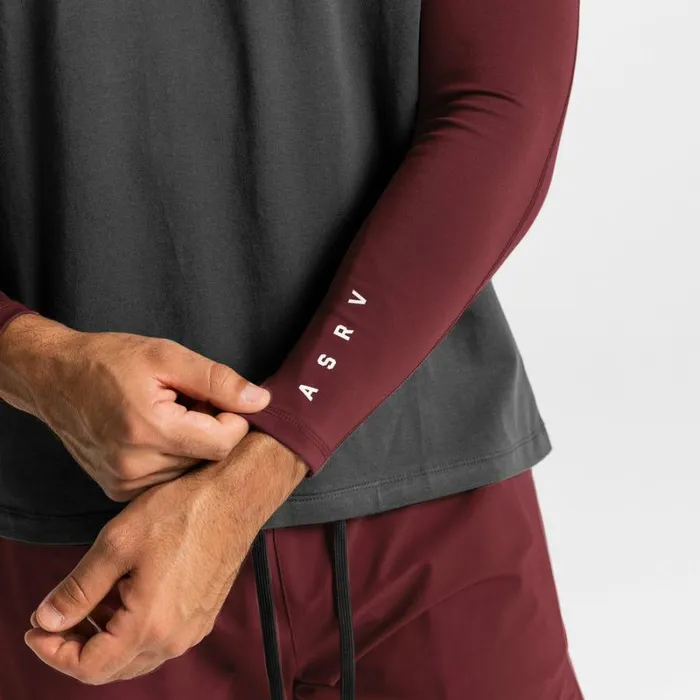 ASRV Gloves and Sleeves Men WarpFlexx Arm Sleeve Crimson Red