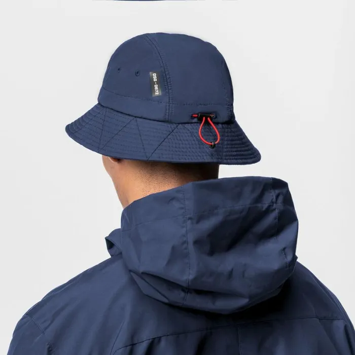 ASRV Hats and Headwear Men Hipora Bucket Hat Navy 034patch Logo034
