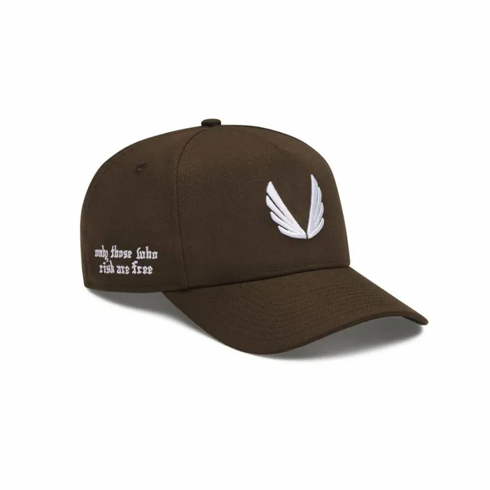 ASRV Hats and Headwear Men New Era 9Forty AFrame Hat Dark Earthwhite