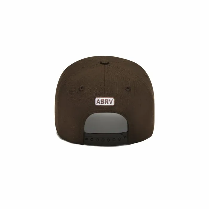ASRV Hats and Headwear Men New Era 9Forty AFrame Hat Dark Earthwhite