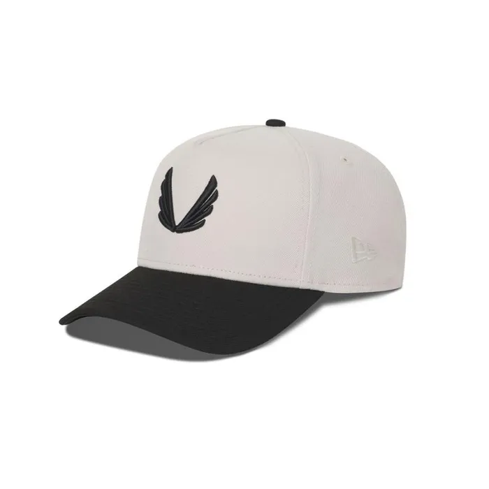 ASRV Hats and Headwear Men New Era 9Forty AFrame Hat Stoneblack Two Tone