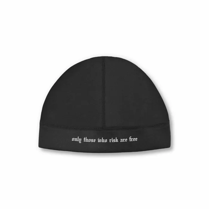 ASRV Hats and Headwear Men Performance 034Risk034 Skull Cap Black