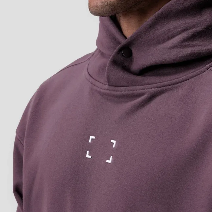 ASRV Hoodies and Sweatshirts Men TechTerry Hoodie Deep Purple 034space Bracket034