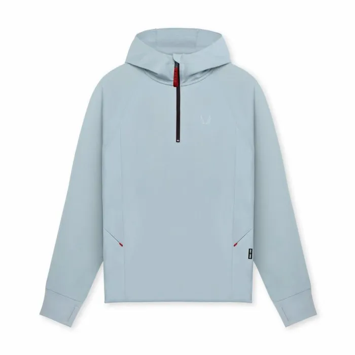 ASRV Hoodies and Sweatshirts Men Thermal Training Hoodie Light Sky
