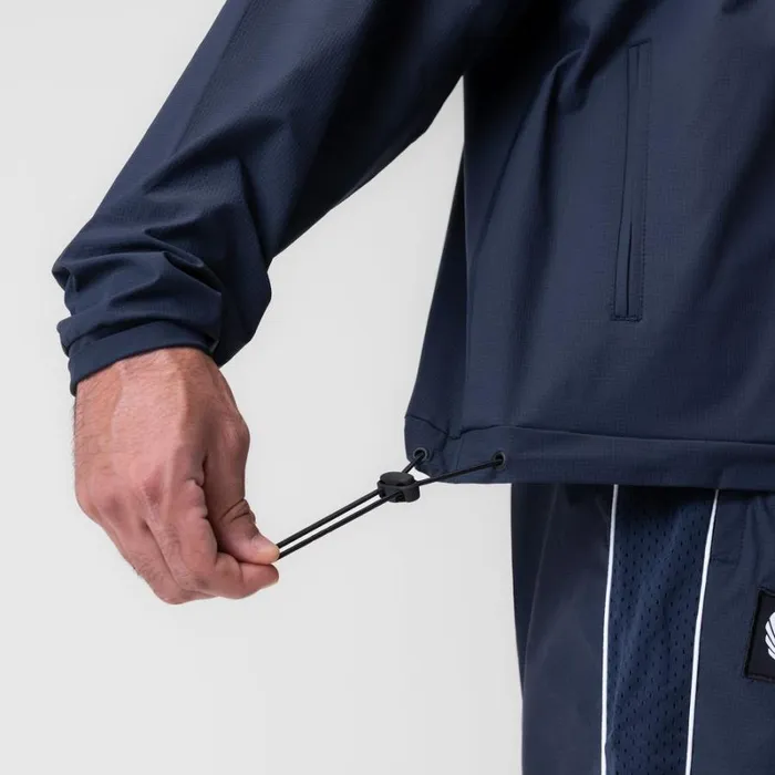 ASRV Jackets and Outerwear Men Ripstop Quarter Zip Jacket Navy