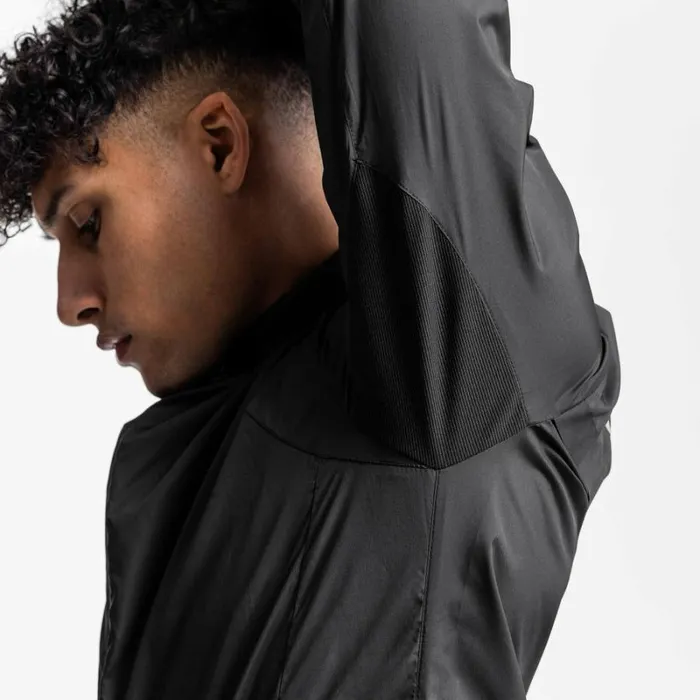 ASRV Jackets and Outerwear Men WeatherReady Lightweight Windbreaker Black