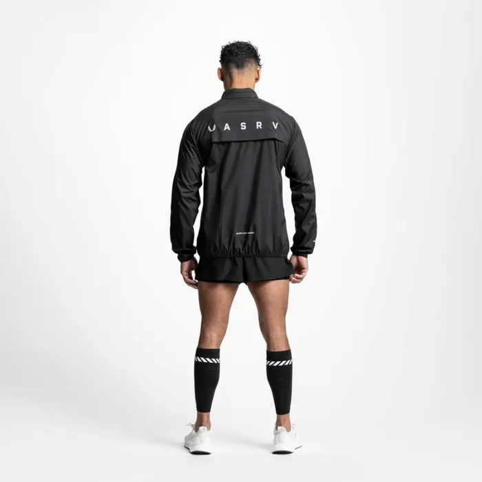 ASRV Jackets and Outerwear Men WeatherReady Lightweight Windbreaker Black