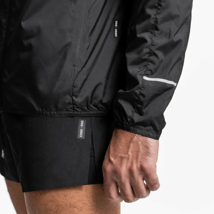 ASRV Jackets and Outerwear Men WeatherReady Lightweight Windbreaker Black