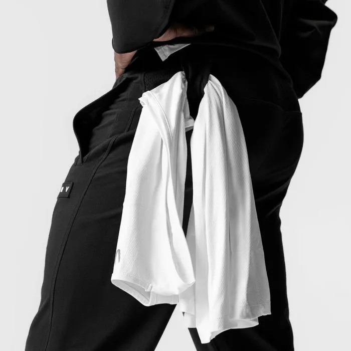 ASRV Joggers and Pants Men MicroTerry Jogger Black
