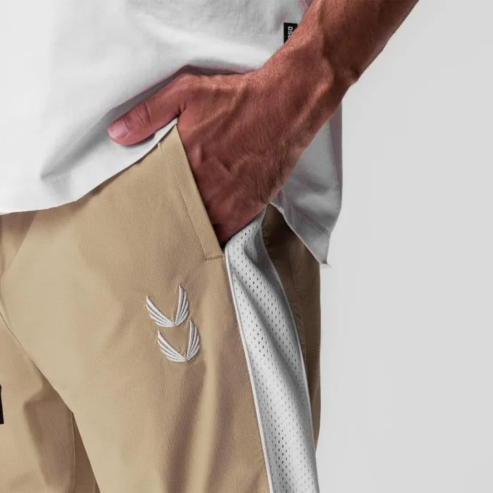 ASRV Joggers and Pants Men Ripstop Oversized Track Pant Khaki