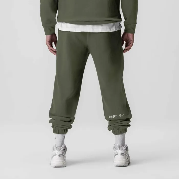 ASRV Joggers and Pants Men TechTerry Oversized Sweats Olive 034emblem034