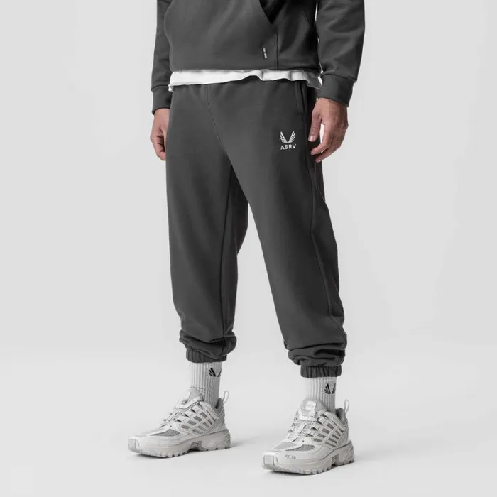 ASRV Joggers and Pants Men TechTerry Oversized Sweats Space Grey 034emblem034