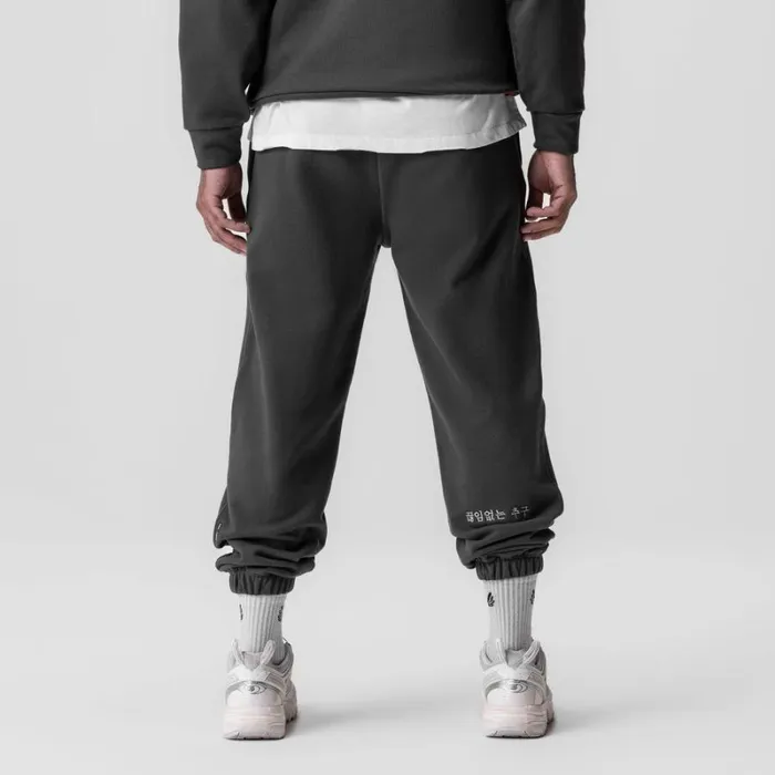 ASRV Joggers and Pants Men TechTerry Oversized Sweats Space Grey 034emblem034