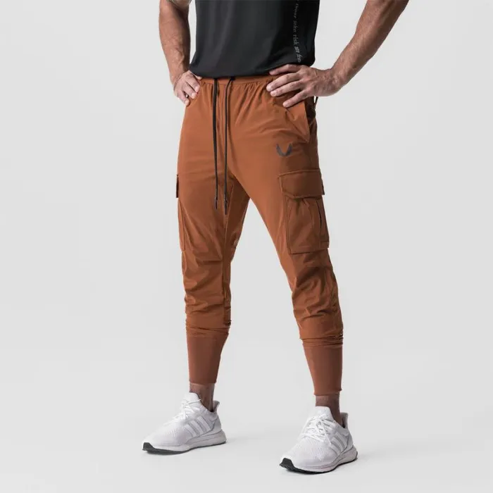 ASRV Joggers and Pants Men TetraLite Cargo High Rib Jogger Rust