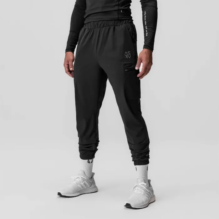 ASRV Joggers and Pants Men TetraLite Standard Zip Jogger Black 034cyber034