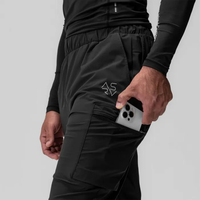 ASRV Joggers and Pants Men TetraLite Standard Zip Jogger Black 034cyber034