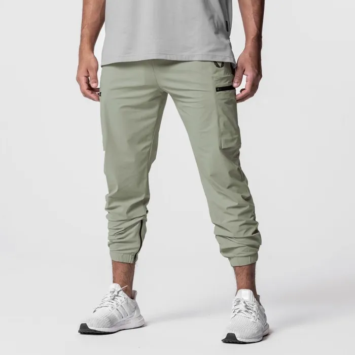 ASRV Joggers and Pants Men TetraLite Standard Zip Jogger Sage