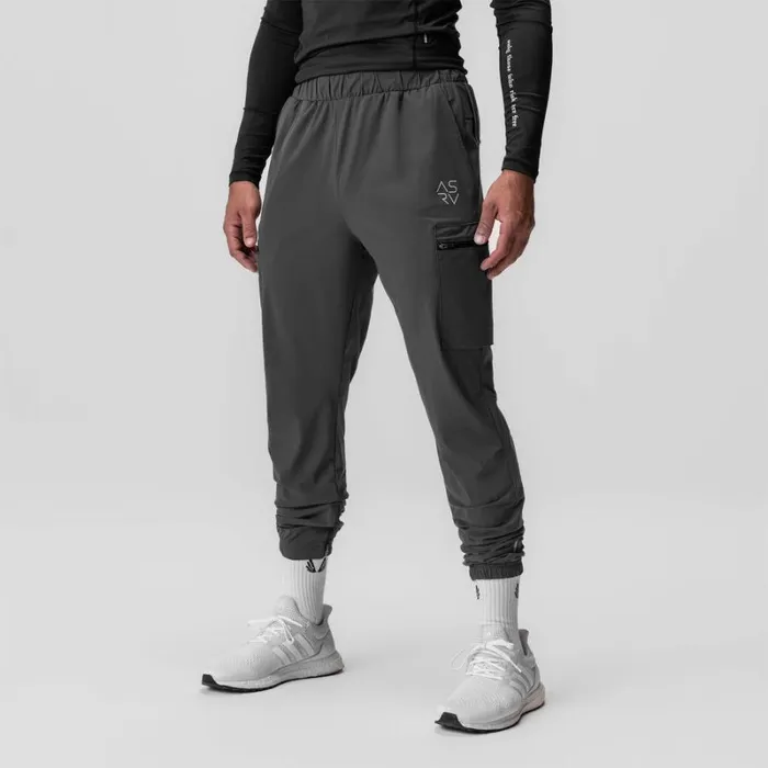 ASRV Joggers and Pants Men TetraLite Standard Zip Jogger Space Grey 034cyber034