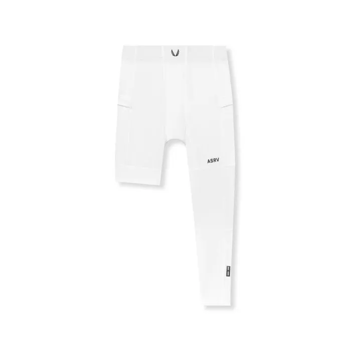 ASRV Leggings Men WarpFlexxLite Single Legging White