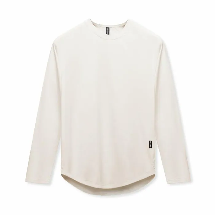 ASRV Long Sleeves Men SilverLite 20 Established Long Sleeve Ivory Cream