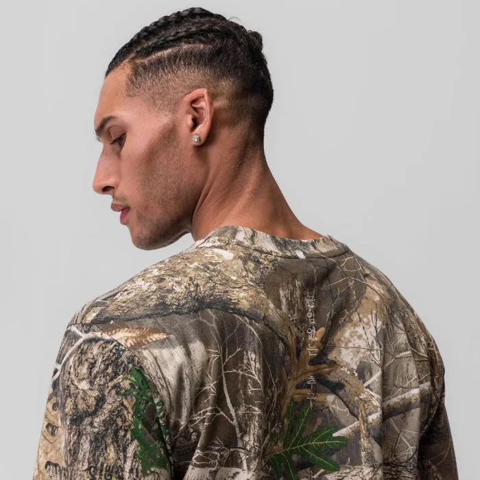 ASRV Long Sleeves Men Tech Essential Relaxed Long Sleeve Realtree Camo