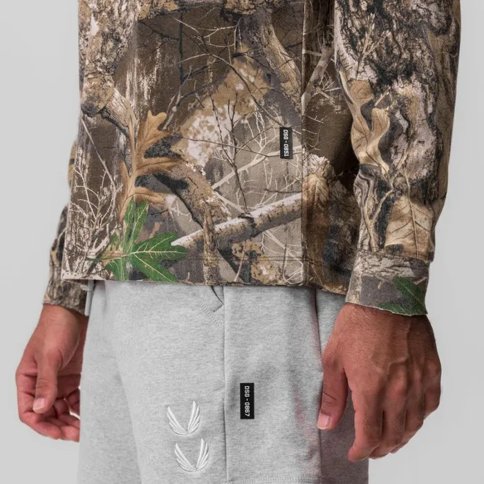 ASRV Long Sleeves Men Tech Essential Relaxed Long Sleeve Realtree Camo