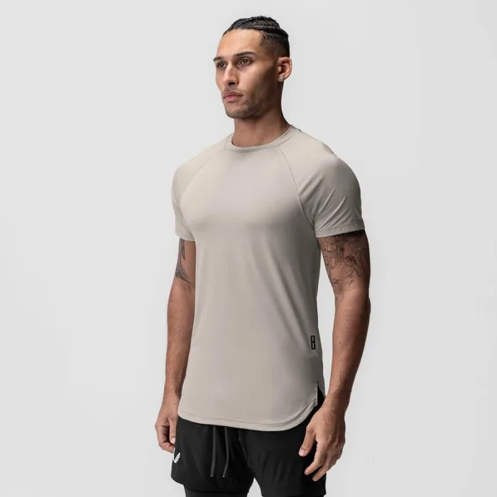 ASRV Short Sleeves Men AeroSilver Established Tee Chai