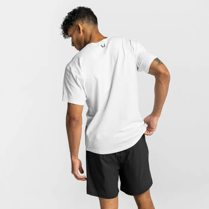 ASRV Short Sleeves Men CottonPlus Vented Tee White