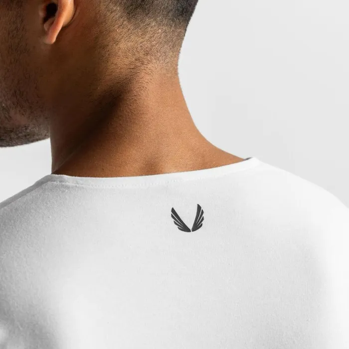 ASRV Short Sleeves Men CottonPlus Vented Tee White