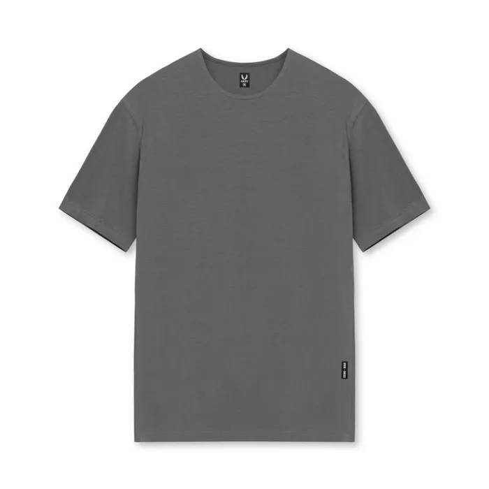ASRV Short Sleeves Men Solucell Essential Tee Space Grey