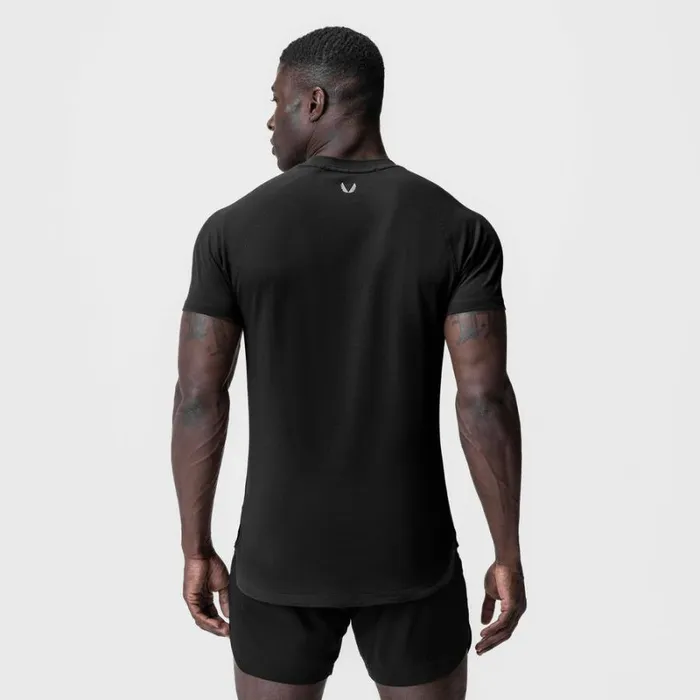 ASRV Short Sleeves Men Supima Established Tee Black