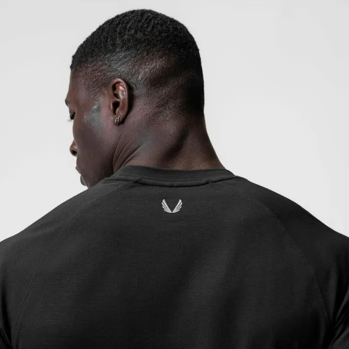 ASRV Short Sleeves Men Supima Established Tee Black
