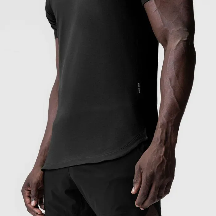 ASRV Short Sleeves Men Supima Established Tee Black