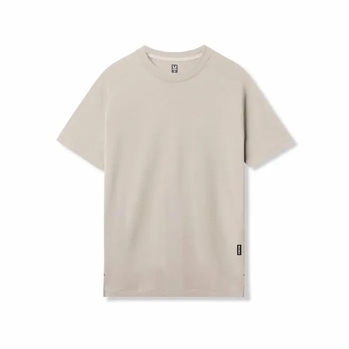 ASRV Short Sleeves Men Supima Fitted Tee Chai