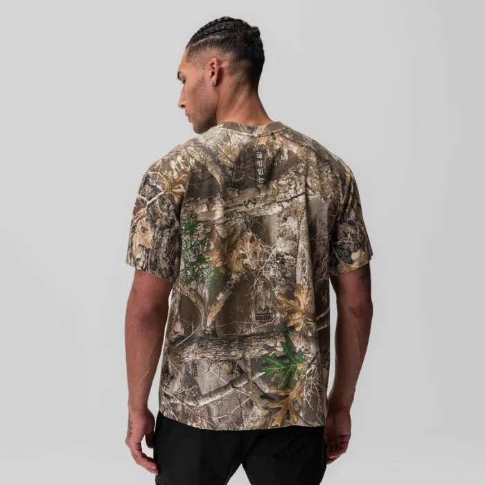 ASRV Short Sleeves Men Tech Essential Relaxed Tee Realtree Camo