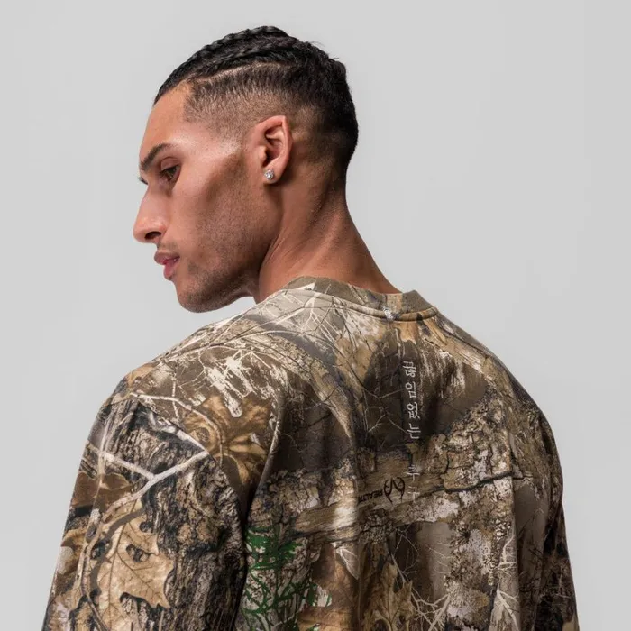 ASRV Short Sleeves Men Tech Essential Relaxed Tee Realtree Camo