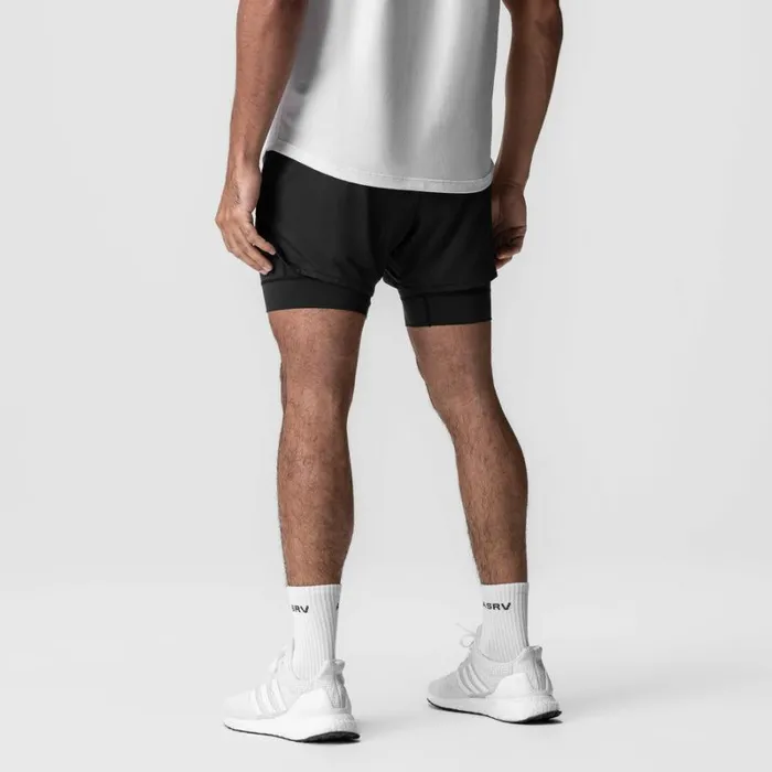 ASRV Shorts Men AeroSilver 5034 Liner Short Black 034rp034black