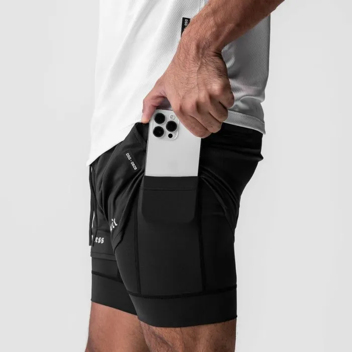ASRV Shorts Men AeroSilver 5034 Liner Short Black 034rp034black