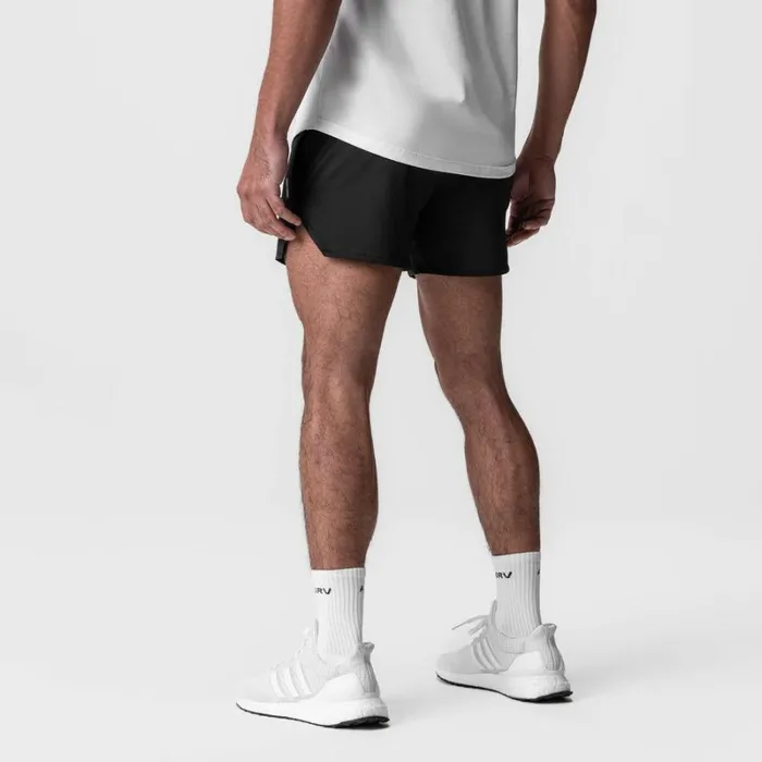 ASRV Shorts Men AeroSilver 5034 Linerless Short Black