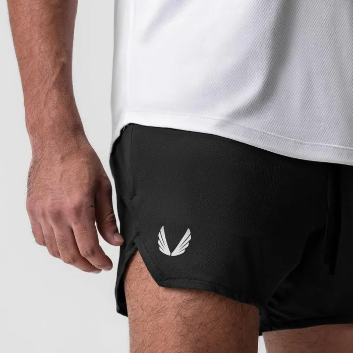 ASRV Shorts Men AeroSilver 5034 Linerless Short Black