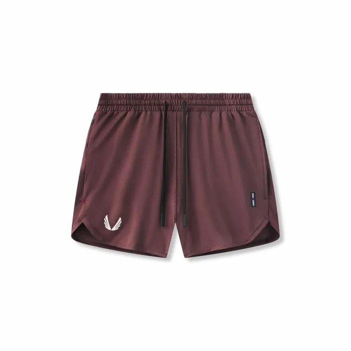 ASRV Shorts Men AeroSilver 5034 Linerless Short Plum