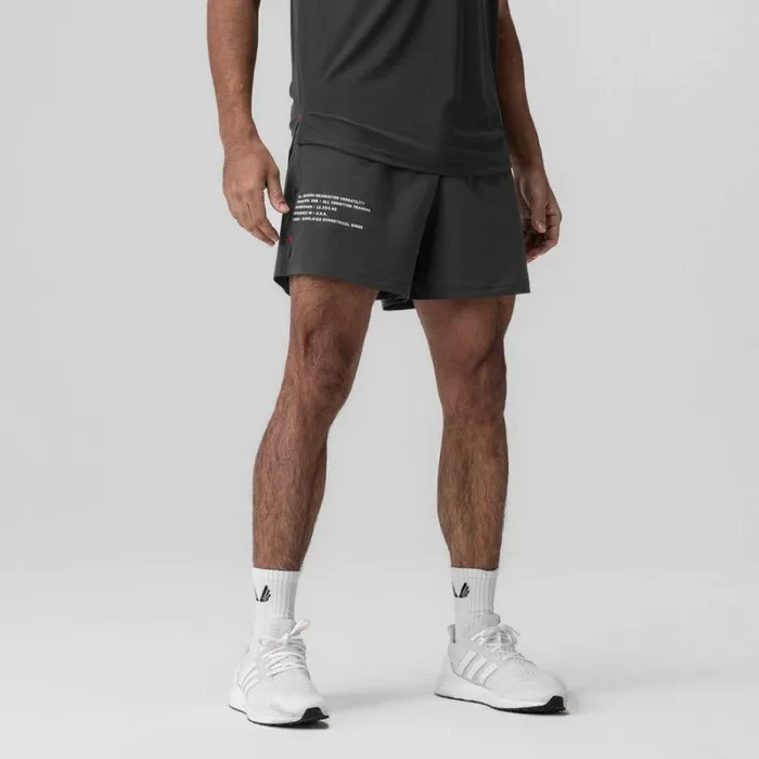 ASRV Shorts Men Aerotex 5034 Training Short Space Grey