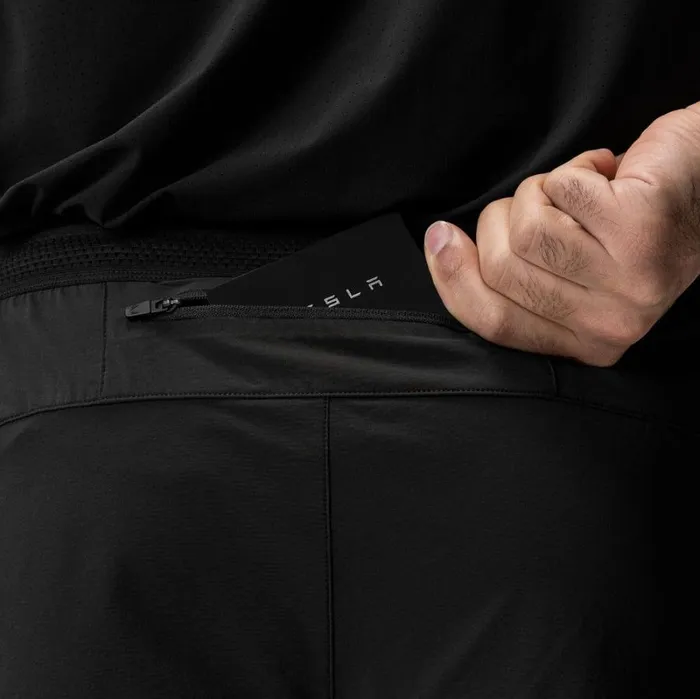 ASRV Shorts Men Aerotex Hybrid Liner Short Blackblack